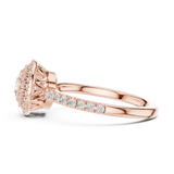 1.134 CT Round Cut Lab Grown Diamond Ring| WOKE