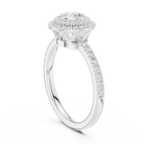 1.134 CT Round Cut Lab Grown Diamond Ring| WOKE