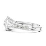 1.726 CT Round Cut Lab Grown Diamond Ring| WOKE