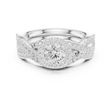 1.242 CT Round Cut Lab Grown Diamond Ring| WOKE