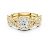 1.242 CT Round Cut Lab Grown Diamond Ring| WOKE