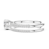 1.022 CT Round Cut Lab Grown Diamond Ring| WOKE