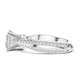 2.59 CT Princess Cut Lab Grown Diamond Ring| WOKE