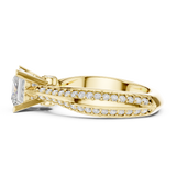 2.59 CT Princess Cut Lab Grown Diamond Ring| WOKE
