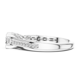 0.922 CT Radiant Cut Lab Grown Diamond Ring| WOKE