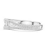 1.29 CT Round Cut Lab Grown Diamond Ring| WOKE