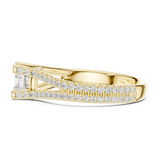 1.29 CT Round Cut Lab Grown Diamond Ring| WOKE