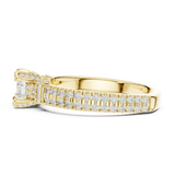 1.194 CT Round Cut Lab Grown Diamond Ring| WOKE