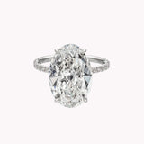 5 carat IGI certified lab grown diamond ring | Diamond ring in 14k gold |  IGI certified lab grown diamond