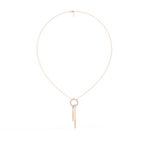 WOKE™ 14k honey drop diamond necklace in 14k Gold