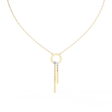 WOKE™ 14k honey drop diamond necklace in 14k Gold