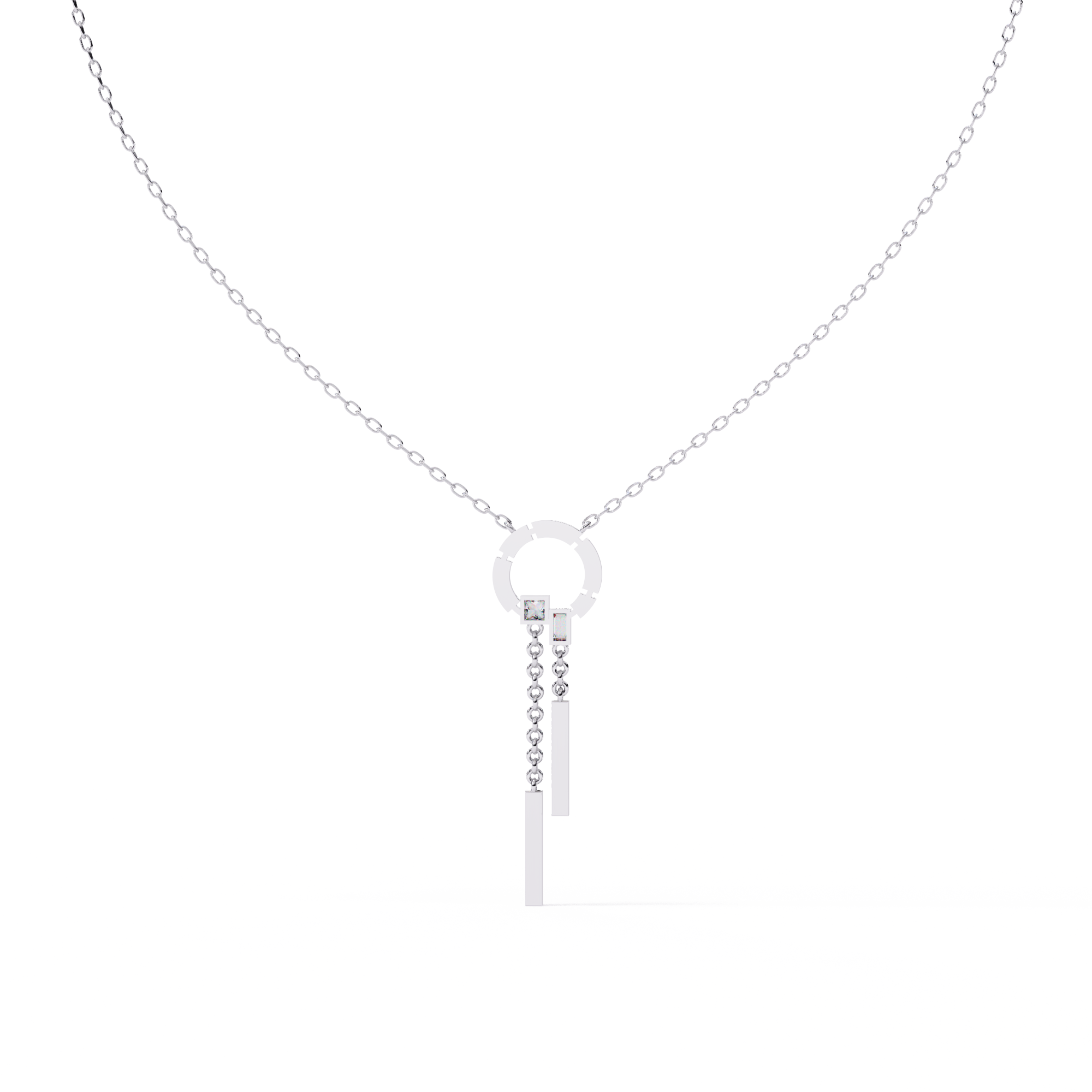 WOKE™ 14k honey drop diamond necklace in 14k Gold