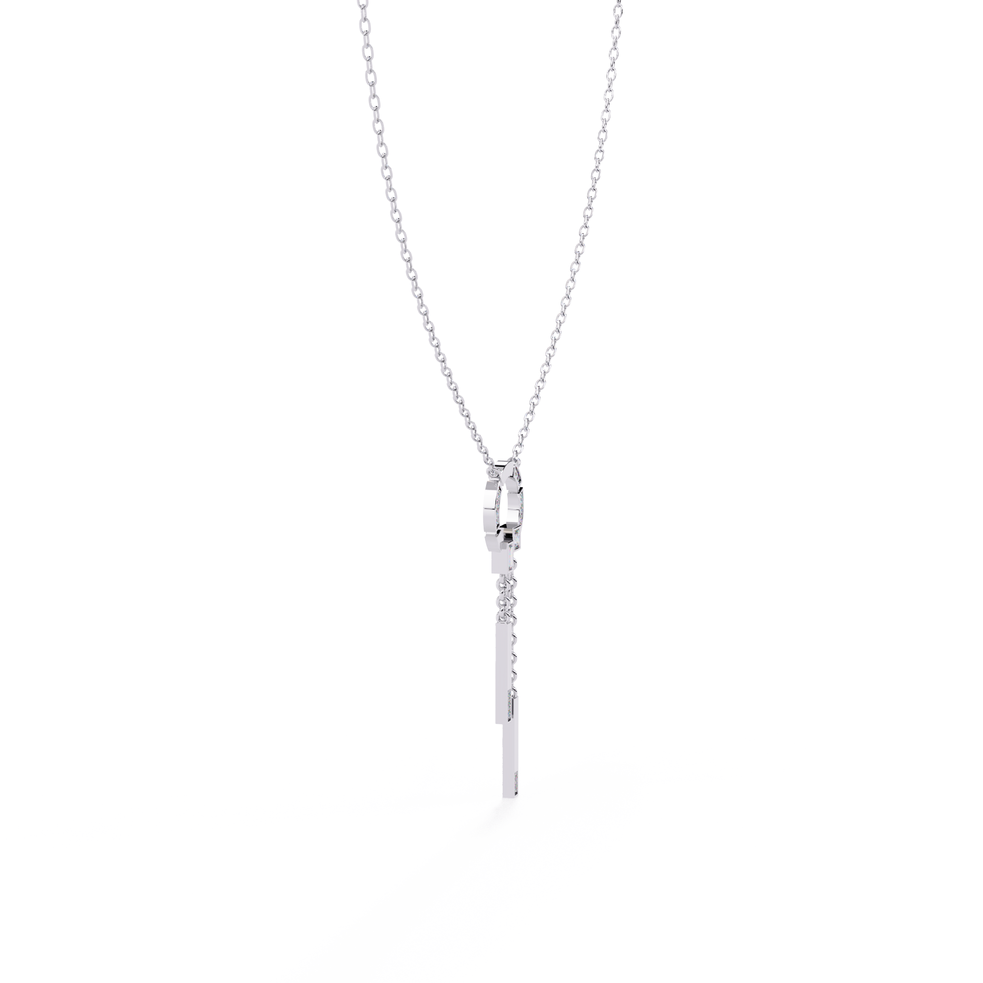 WOKE™ 14k honey drop diamond necklace in 14k Gold