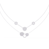 WOKE™ 14k layered glory diamond necklace in 14k Gold