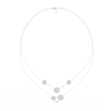 WOKE™ 14k layered glory diamond necklace in 14k Gold