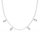 WOKE™ 14k CHARMS glory diamond oval chain in 14k Gold