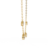 WOKE™ 14k CHARMS glory diamond oval chain in 14k Gold