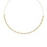 WOKE™ Graduation set 8.2 CARATS diamond tennis chain| 925 Silver
