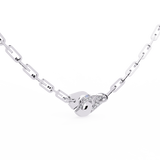 WOKE™ 14k Gold set .55 CARATS round and pear drop chain in 14k Gold