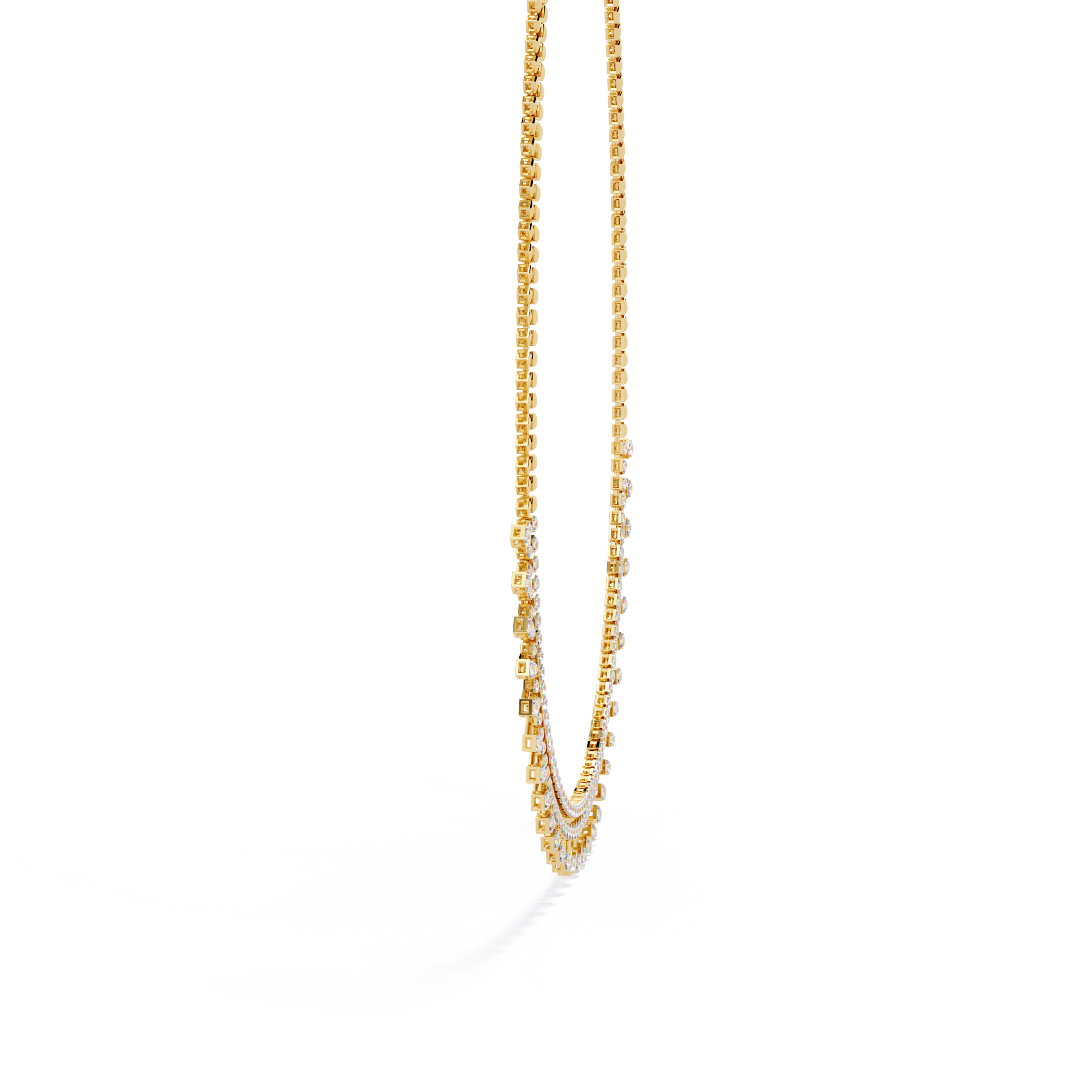 WOKE ™ 5.2 CT SCATTER Moissanite Necklace