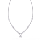 WOKE ™ 3.2 CT CONTEMPRORY NECKLACE IN 14K GOLD