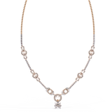 WOKE ™ 3.2 CT CONTEMPRORY NECKLACE IN 14K GOLD