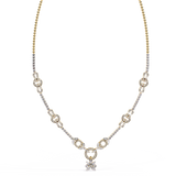 WOKE ™ 3.2 CT CONTEMPRORY NECKLACE IN 14K GOLD