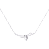 WOKE ™ 2.2 CT BOW NECKLAVE IN 14K GOLD