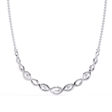 WOKE™ 14k 0.82 CT knitted diamond chain in 14k Gold
