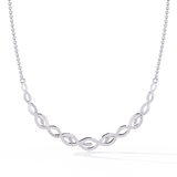 WOKE™ 14k 0.82 CT knitted diamond chain in 14k Gold
