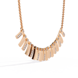 WOKE™ 14k 0.82 CT knitted diamond chain in 14k Gold