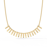 WOKE™ 14k 0.82 CT knitted diamond chain in 14k Gold