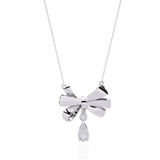 WOKE™ 14k 1.8 CT round diamond neck chain in 14k Gold