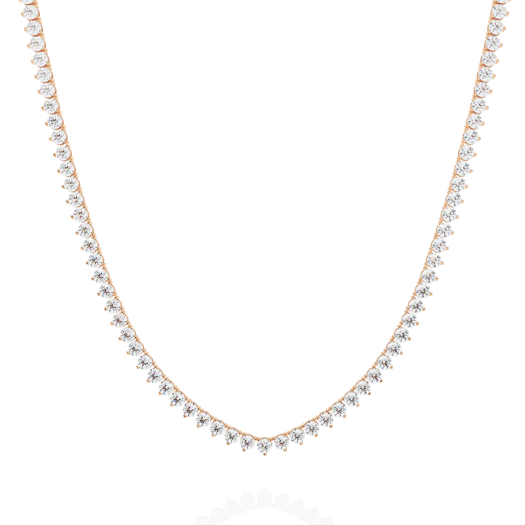 WOKE 11 Carats 3mm Tennis Chain |925 Silver