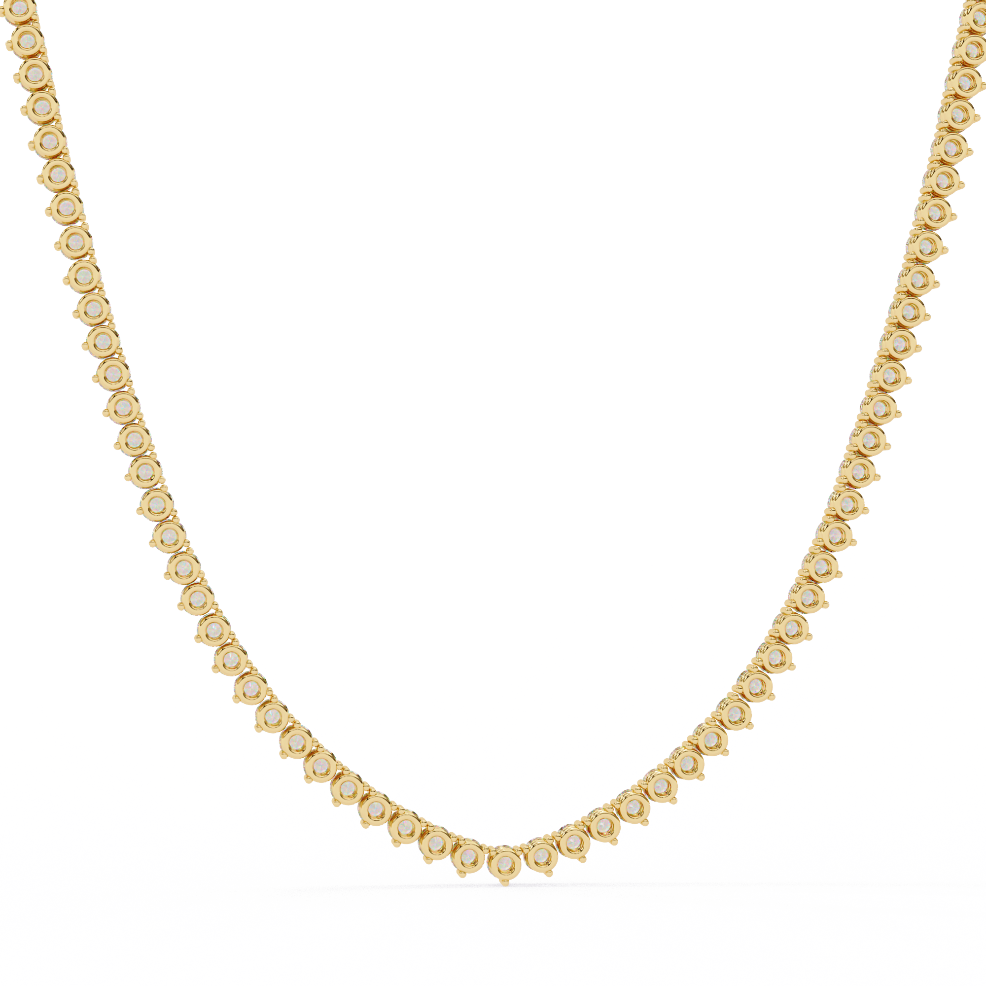 WOKE 11 Carats 3mm Tennis Chain |925 Silver