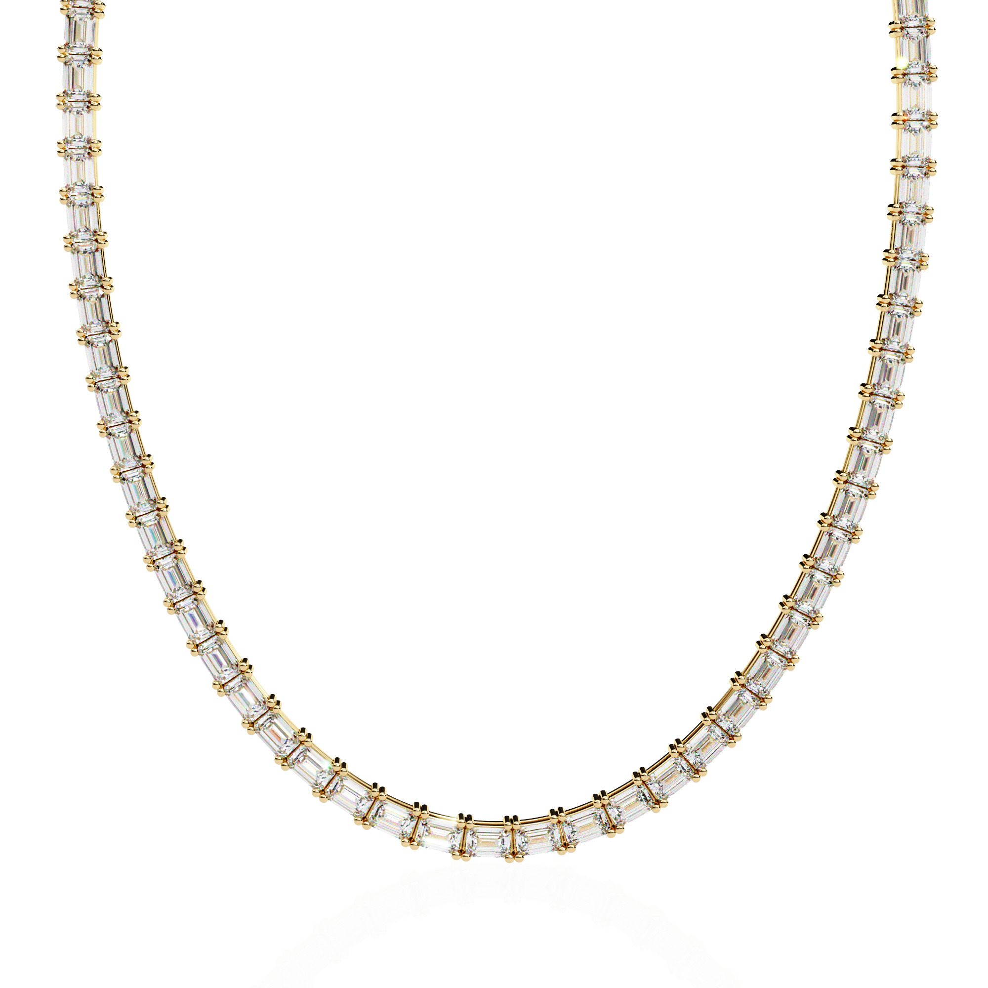 Emerald cut 15 Pointer chain | WOKE