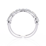 WOKE ™ 0.70 CARAT VVS-EF Lab Grown Diamond ring in 14/18k Gold| WOKE
