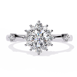WOKE ™ 0.580 CARAT VVS-EF Lab Grown Diamond ring in 14/18k Gold| WOKE