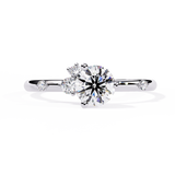 WOKE ™ 0.600 CARAT VVS-EF Lab Grown Diamond ring in 14/18k Gold| WOKE