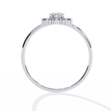 WOKE ™ 1.35 CARAT VVS-F Lab Grown Diamond ring in 14/18k Gold| WOKE