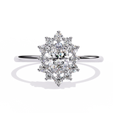 WOKE ™ 1.35 CARAT VVS-F Lab Grown Diamond ring in 14/18k Gold| WOKE