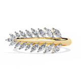 WOKE ™ 0.9 CARAT VVS-F Lab Grown Diamond ring in 14/18k Gold| WOKE