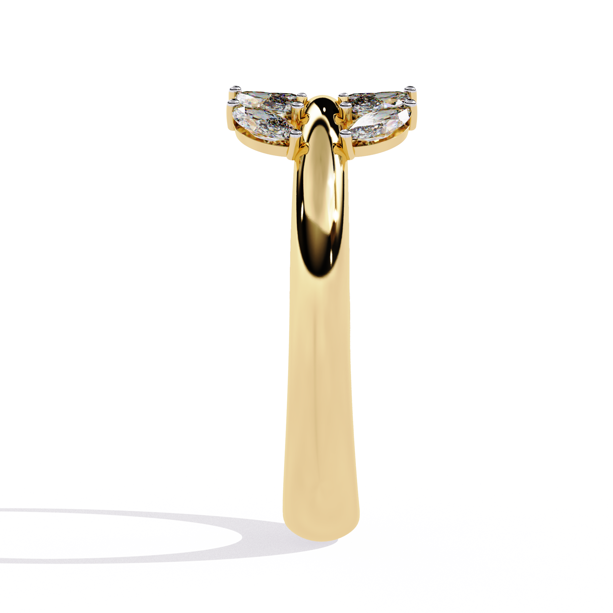 WOKE ™ 0.9 CARAT VVS-F Lab Grown Diamond ring in 14/18k Gold| WOKE