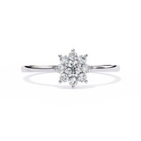 WOKE ™ 0.70 CARAT VVS-F Lab Grown Diamond ring in 14/18k Gold| WOKE