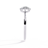 WOKE ™ 0.70 CARAT VVS-F Lab Grown Diamond ring in 14/18k Gold| WOKE