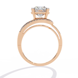 WOKE ™ 1.11 CARAT VVS-F Lab Grown Diamond ring in 14/18k Gold| WOKE