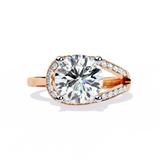 WOKE ™ 1.11 CARAT VVS-F Lab Grown Diamond ring in 14/18k Gold| WOKE