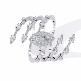 WOKE ™ 1.5 CARAT VVS-F Lab Grown Diamond ring in 14/18k Gold| WOKE