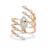 WOKE ™ 1.5 CARAT VVS-F Lab Grown Diamond ring in 14/18k Gold| WOKE