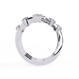 WOKE ™ 1.5 CARAT VVS-F Lab Grown Diamond ring in 14/18k Gold| WOKE